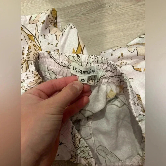 LAS SURENAS Amor Green Shorts / Size XS / - Picture 5 of 7